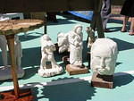 Stone carvings too!