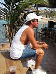 Jeff waiting for the game .. **** the Yard Sale lol!