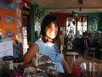 Sweet Beth in for her early morning Bloody Mary