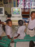 We,the children at Whitehall School are delighted with the gifts of Computer Software.