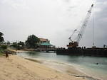 And the crane too