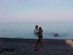 Misty and Pirate in Duluth