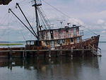 Ship Wreck at Jonithan's in Chincoteague