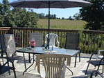 The day after, the deck seems lonely now