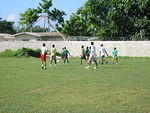 In action