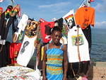 Jessie with some great T Shirts