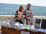 Rainer from Germany & Claudia (the new bird lady!)