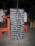 3 DIVES MENU