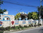 BLUE CAVE FROM ROAD