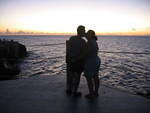 BRUCE AND MARGIE SUNSET
