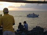 sunset cruise at 3 dives