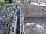 Block, concrete, block!  Triple walled!