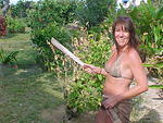 Misty Jungle Woman