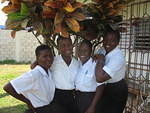 Girls enjoy the session a lot!