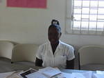 Andrienne working