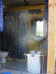 Bathroom fitted with all mod cons, including hot water & washing machine these days!