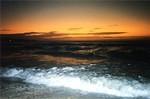 to a beautiful sunset