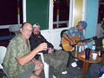 bill and elmer at Mi Yard